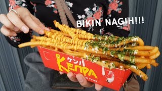PANJANG BESAR & BIKIN NAGIH!!!  KENPA JAPANESE LONG FRIES | PONTIANAK STREET FOOD