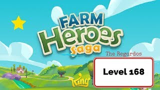 Farm Heroes Saga Level 168 - No Boosters