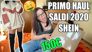 HAUL SALDI 2020 SHEIN - 150€ COSA HO COMPRATO ONLINE