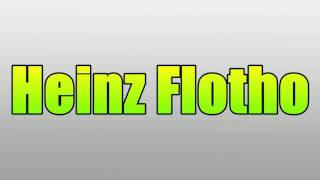 Heinz Flotho