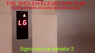 Touring elevator at swiss bel hotel cirebon