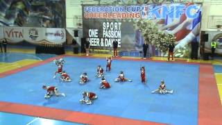 KCNC 2014 - TetCheer, Cheer younger kids / Чир младшие дети