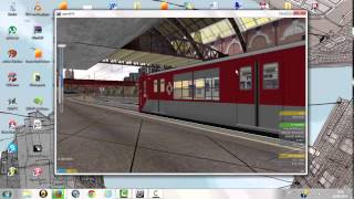 Openbve - Movimento dos trens da CPTM na Estação Terminal Luz