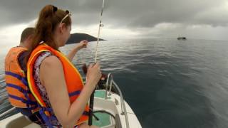 Рыбалка во Вьетнаме 2017. Морская рыбалка в Нячанге.