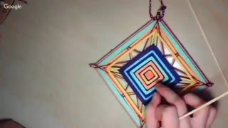Традиция плетения мандал Ojo De Dios