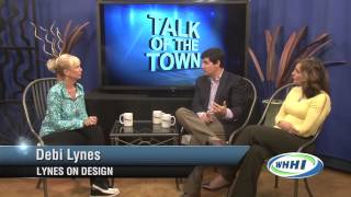 TALK OF THE TOWN | Debi Lynes, Lynes on Design | 12-19-2014 | Only on WHHI-TV