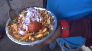 How to Make Street Style Poha with Chana Gravy --- Nagpur Street Food(India)