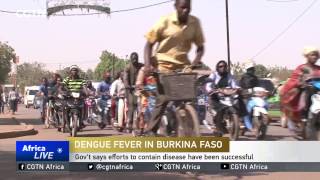 Burkina Faso says efforts to contain dengue fever have been successful