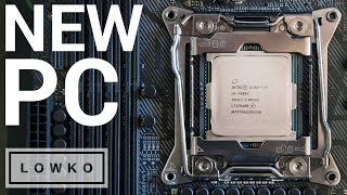 MY NEW PC BUILD! (Intel i9-7900X, 1080 Ti, 64 GB DDR4, Kraken X62)