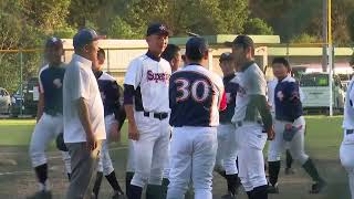 11月2日(土)　第19回全国中学生都道府県対抗野球大会in伊豆　Gブロック・清水町「清水町営野球場」