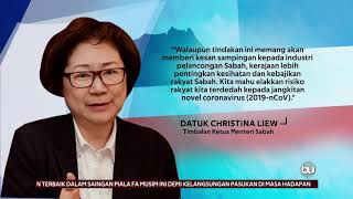 2019 N-COV | 14 Warga China Dari Wuhan Dihantar Balik