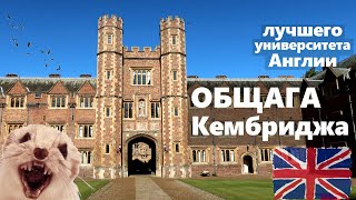 КЕМБРИДЖ - Кембриджский Университет. Румтур общежития университета Кембриджа в Англии