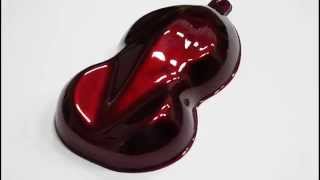 UreChem Paints, Wine Red Over Black, Candy Graphic Series Basecoat (KGC Series)