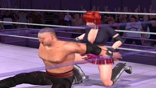 Rumble Roses: Candy Cane vs Kane
