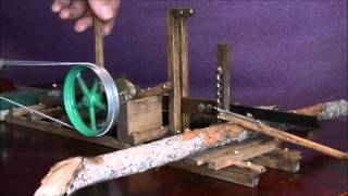 Model Drag Saw with Bing 130/465 Steam Engine (HD)