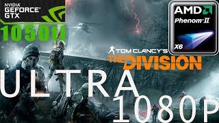Tom Clancy's The Division Trial|Phenom+GTX 1050 Ti Very high setting 1080p