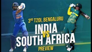 Live - India vs South Africa, 3rd T20 I Live Cricket Score, Commentary I Live Cricket Streaming