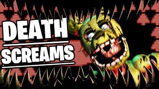 SPRINGTRAPS FINAL DEATH SCREAMS FOUND (INSANE SECRET) - Five Nights at Freddys Ultimate Custom Night