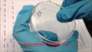 Peeling off hydrogel from petri-dish