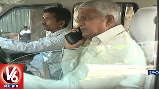 CM Chandrababu Naidu Meet Telangana TDP Leaders Over Alliance With Congress | V6 News