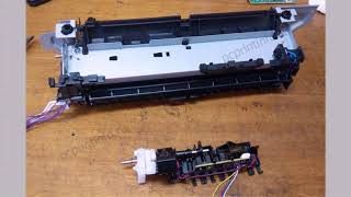 Разборка HP CLJ CP1025. Ремонт термоузла.