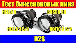 Тест биксеноновых линз D2S. часть 1