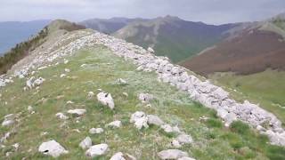 SAB.6-5-17: ESCURSIONE SULLA SERRA TRAVERSA , LA SERRA DEL RE E IL MONTE TRANI NEL P.N.D'ABRUZZO.