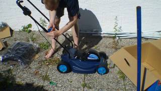 Rasenmäher Unboxing