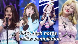 TWICE’s Jihyo’s high notes & adlibs