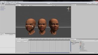 Face Expressions using Blender and Unity
