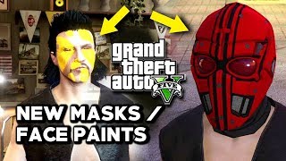 GTA Online: Doomsday Heist DLC - (NEW MASKS/FACE PAINTS)