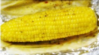 Oven Roasted Corn on a Cob | Corn on the cob Recipe