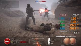 AMD Radeon RX 560 -- AMD Athlon X4 860K -- Battlefield 1 BF1 Benchmark Achi Baba Medium