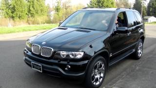 BMW X5 4.4 v8 Exhaust and Engine sound