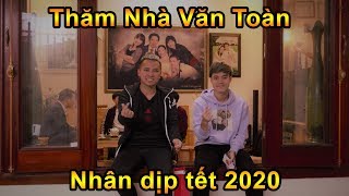 Đỗ Kim Phúc đi thăm nhà cầu thủ Nguyễn Văn Toàn ĐT Việt Nam và làm thử thách bóng đá tết 2020