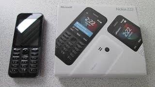 Nokia 222 Mobile Phone Cell Phone Review, New Microsoft Nokia 2015