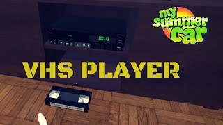 VHS Player - My Summer Car #35 (Mod)