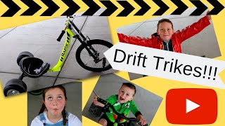 Crazy Razor Drift Trikes For Adults and Madd Gear Drift Trikes for Kids