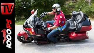 2015 Honda GL 1800 Goldwing Test | 40th Anniversary Edition - ENGL Subs