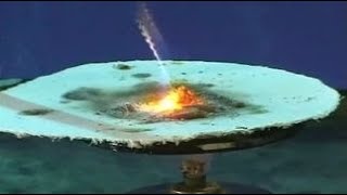 Опыты по химии. Взаимодействие серы с алюминием
