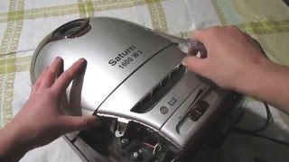 Ремонт пылесоса женскими руками. Repair cleaner female hands.
