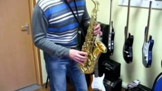 Какой купить саксофон? Лучший выбор: альт саксофон Mercury MAS-285G/Student Series / musik-store.ru