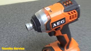 Шуруповерт от AEG BSS 18C. Что внутри? Как разобрать.