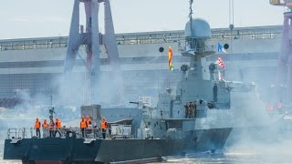 МАК "Волгодонск" : Отряд кораблей Каспийской флотилии завершил сбор-поход в море