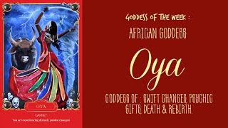 Goddess of the Week ~ Oya | Swift Changes & Transformation