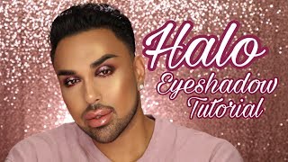 Halo Eyeshadow Tutorial Using NEW Jouer Rose Gold Collection & Morphe X Jaclyn Hill Brushes!