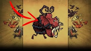Klaus Boss Battle CO-OP.  Don't Starve Together. Kiting and Tanking.