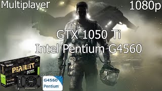Call of Duty Infinite Warfare Multiplayer [PC] GTX 1050 Ti 4GB GDDR5 & Intel Pentium G4560