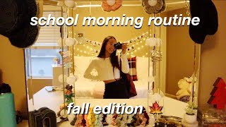 school morning routine ? fall edition | Nicole Laeno