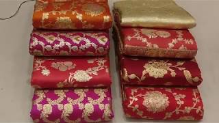 New exclusive benaroshi sarees !! Poroshmoni saree/Benaroshi polli, Mirpur Dhaka.